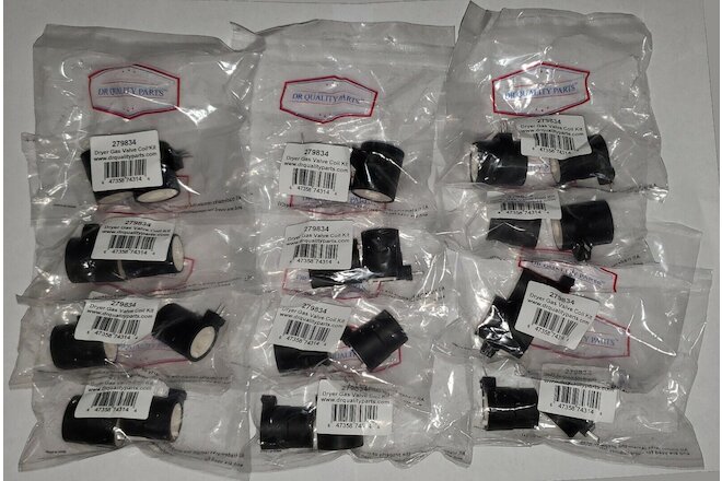 279834 Dryer Gas Coil Kit - Valve Ignition Solenoid For 16 Pack Bulk Wholesale