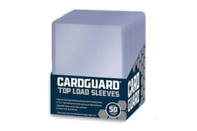 Top Loader Card Sleeves, 50 Count