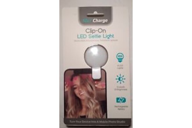 Max Charge Clip on Phone LED Selfie Light