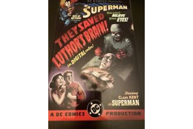 Superman: They Saved Luthor's Brain TPB -DC Comics. The Age of Action.