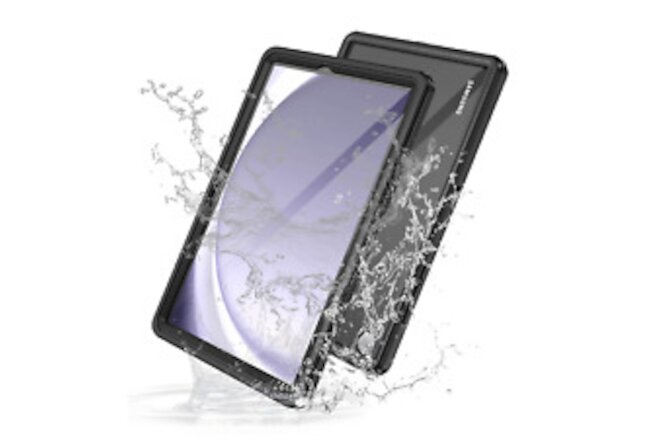 For Samsung Galaxy Tab A9+ 11" Waterproof Case with Built-in Screen Protector