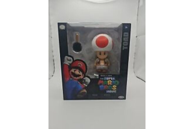 The Super Mario Bros. Movie Toad Action Figure With Frying Pan Accessory