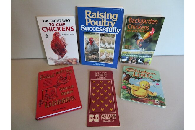 Poultry Book Lot