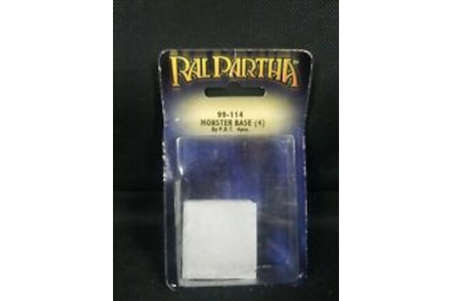. Ral Partha: #4 Monster Base pack 99-114 New Sealed Replacement Part Vintage