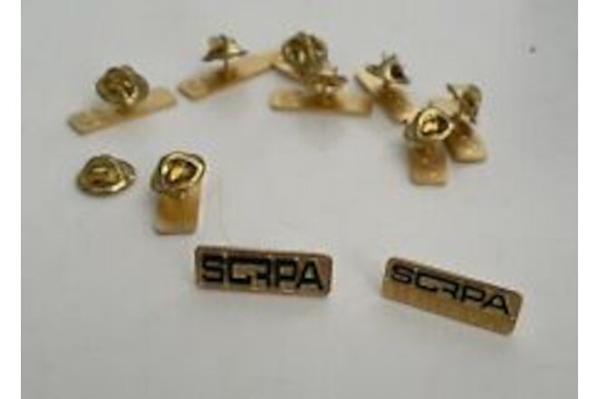 LOT of 10 SCRPA South Carolina Recreation & Parks Association Hat Lapel Pin