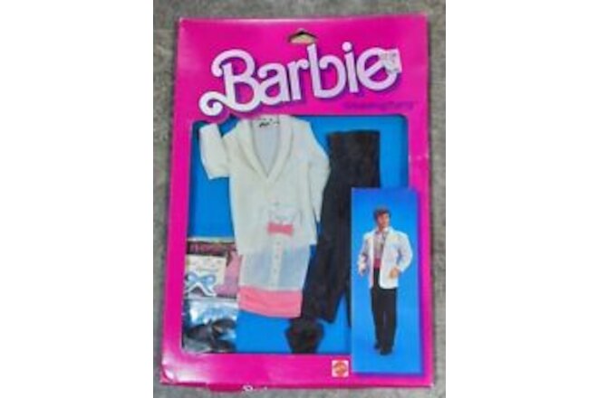 Vintage 1984 BARBIE WEDDING PARTY FASHION OUTFIT #7966, NOS Imperfect Packaging