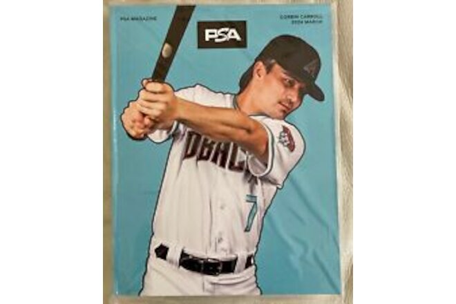 Sealed PSA Magazine March 2024 Corbin Carroll Teal Cover MLB Diamondbacks