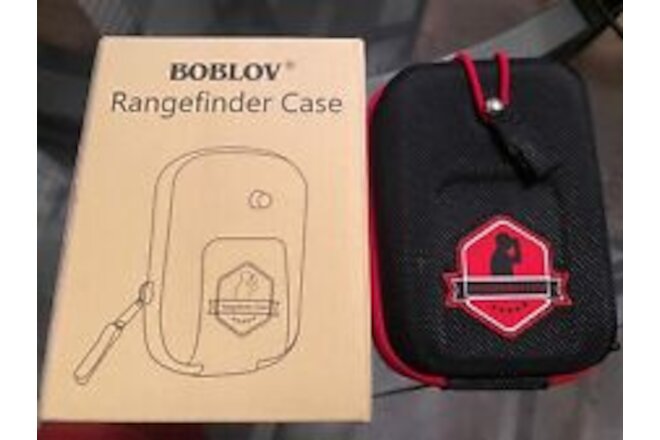 BOBLOV “NEW” Black/Red Rangefinder Hard Case
