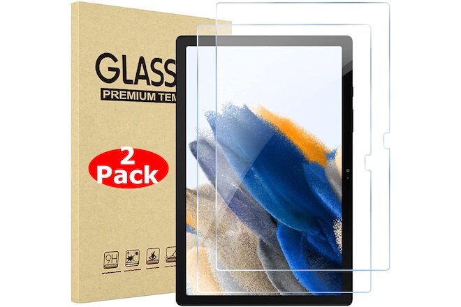 2X Samsung Galaxy Tab A8 10.5 (2021) Tempered Glass Screen Protector X200 X205