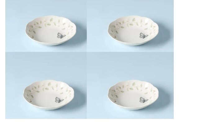 Lenox BUTTERFLY MEADOW  -   PASTA BOWLS  (Set of Four)
