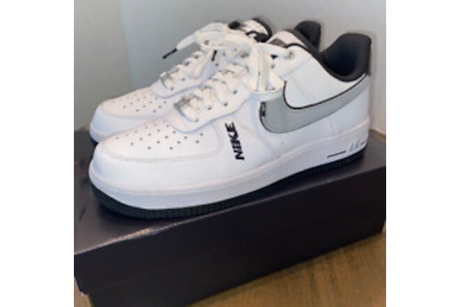 Nike Air Force 1 07 Low White with Wolf Gray Men Size 8