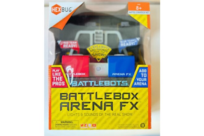 ⚡️ Hexbug Battlebots Battlebox Arena FX sounds & lights from the Show New In Box