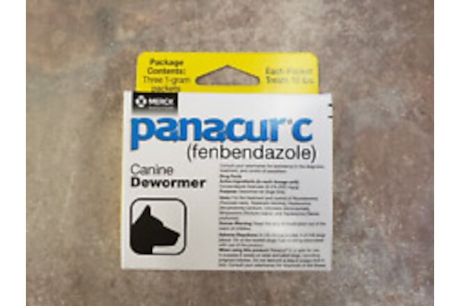 Panacur C Canine Dewormer 1 Gram