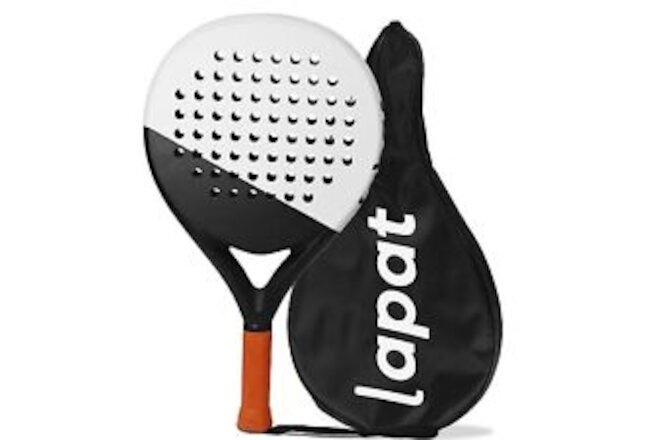 Padel Racket with Cover Bag - Carbon Surface with EVA Memory Foam- Paddle Ten...