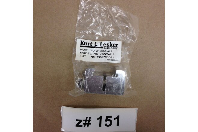 (Lot of 10) Kurt J Lesker QF-SDC-AL2 ISO160-250 Aluminum Double Clamps