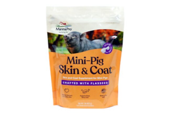 Mini Pig Skin and Coat Supplement, 1 Lb