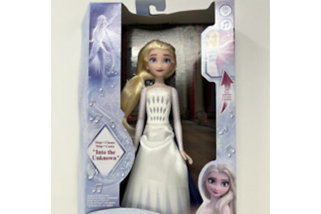 Disney Frozen Singing Elsa Doll - Sings "Into The I known” Frozen NEW Musical