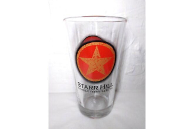 Starr Hill Charlottesville, VA Beer Shaker Glass approx. 12 oz. Fast Ship!