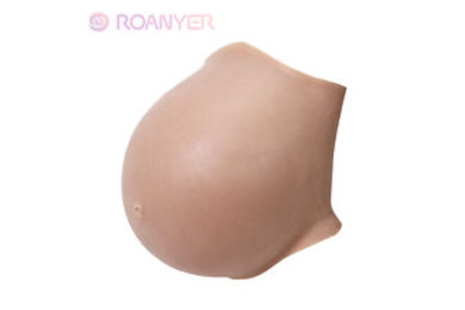 Roanyer Fake Belly Baby Tummy Silicone L big Size Pregnancy Actor Prop cosplay