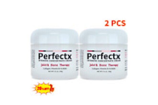 2PCS Perfectx Joint & Bone Muscle Therapy for Relief & Recovery, 1 Oz. Cream