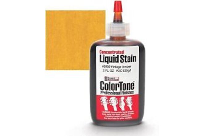 ColorTone Concentrated Liquid Stain For Stringed Instruments Vintage Amber