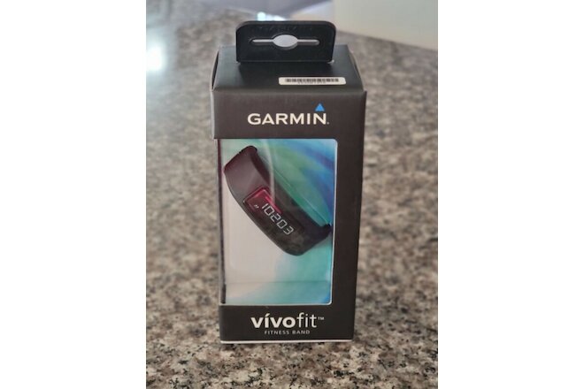 Garmin Vivofit Fitness Band - Black Bluetooth sleep tracker calorie S/L Band