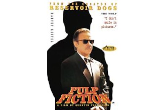 Pulp Fiction movie poster - Harvey Keitel - 11 x 17 inches