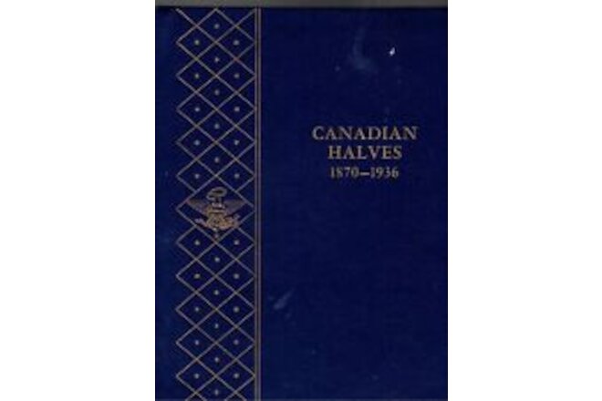 Canadian Halves 1870-1936  Whitman Album  NOS