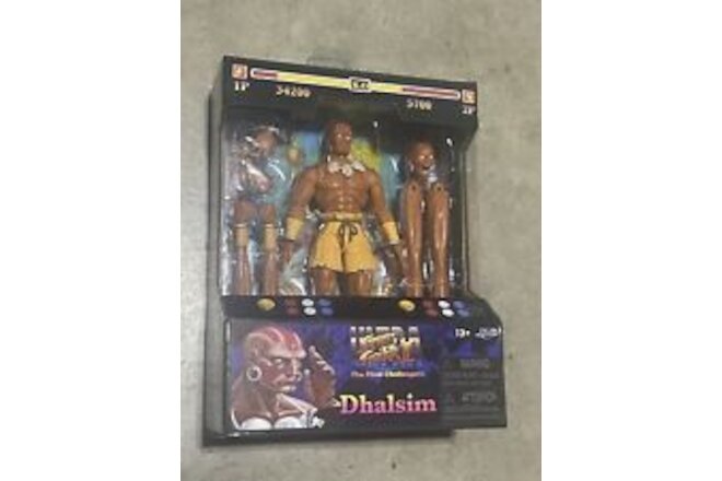 ULTRA STREET FIGHTER II Dhalsim In Hand Ready To Ship Jada Toys