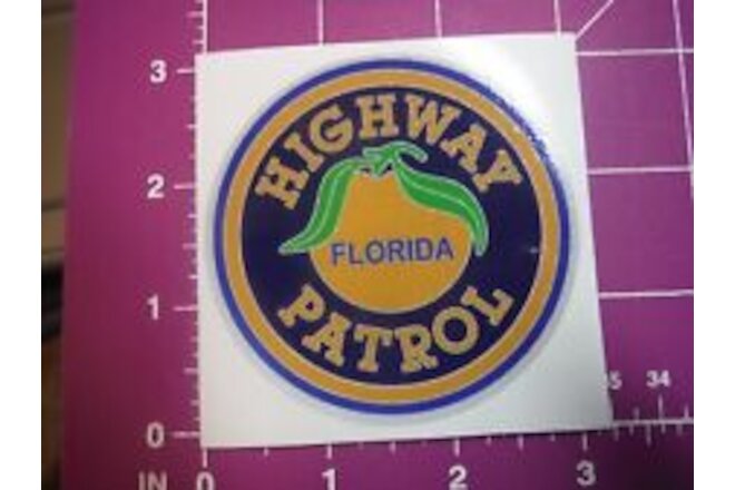 Florida Highway Patrol reflective decal