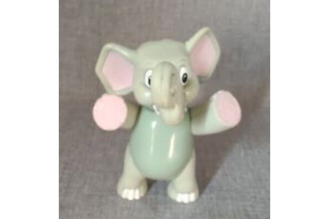 VTG RFC Rain Forest Cafe Tuki Elephant Figure Posable 3.5" Y2K