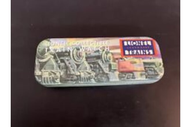 Lionel Licensed Train Locomotive Watch Collector's Edition Fossil w/ Case
