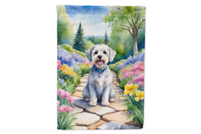 Dandie Dinmont Terrier Spring Path Flag Garden Size DAC6616GF