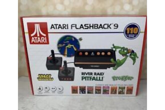 Atari Flashback 9 HDMI Retro Console Built-in Games 1200 2 Controllers AtGames