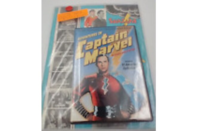 Adventures of Captain Marvel! Serial DVD, Magazines, Zine. Great Bundled Price!