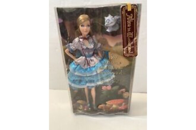 Barbie 2007 Alice in Wonderland Doll Silver label - Limited Edition New In Box