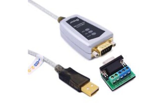 DTECH USB to RS422 RS485 Serial Port Converter Adapter Cable with FTDI Chip Sup