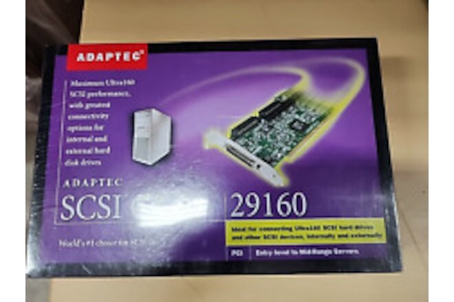 ADAPTEC SCSI Card 29160 Ultra160 SCSI Controller