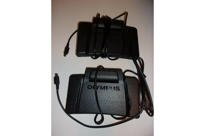 Olympus RS-31  Foot  Switch For Transcription Dictation Lot of 2 FREE SHIP