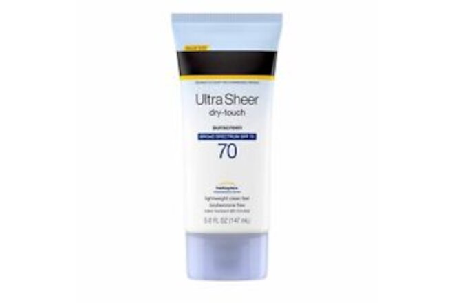Ultra Sheer Dry-Touch Broad Spectrum SPF 55 Sunscreen Lotion, 70 fl. oz