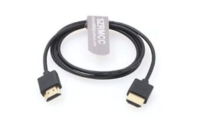 High Speed 4K 2.0 60P HDMI-Compliant Thin Soft Cable for Z Cam E2 Tablet for ...