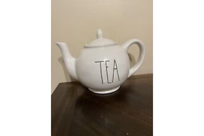 Rae Dunn Tea Pot Artisan Collection By Magenta Off White