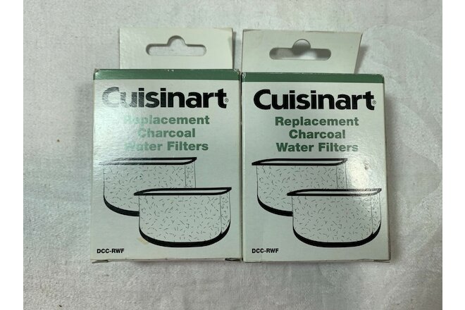 3 GENUINE Cuisinart Charcoal Water Filters DCC-RWF Replacement Refills