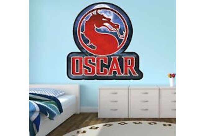 Wall Decal Video Game Series Stickers Kids Art Décor Bedroom Custom Name W-33