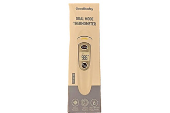 Goodbaby Dual Mode Infrared Thermometer Ear Forehead Room Modes FC-IR100 New