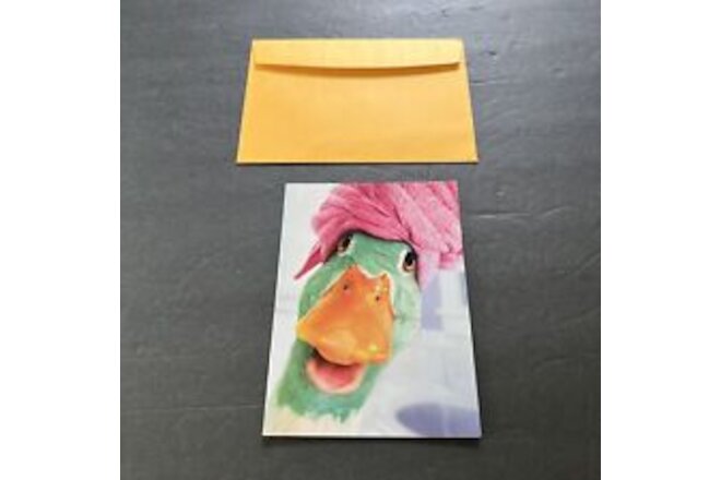 Avanti Duck Facial Humorous / Funny Birthday Card for Her