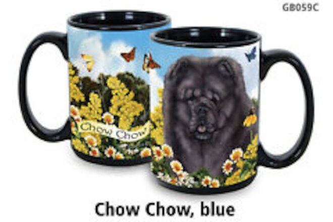 Garden Party Mug - Blue Chow Chow