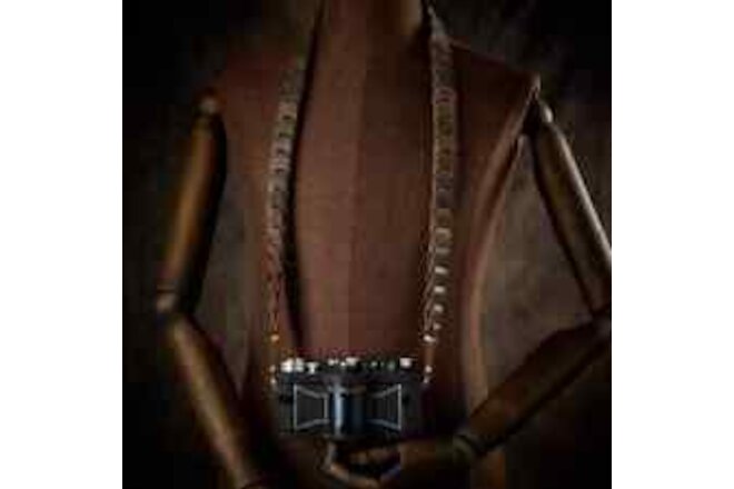 NEW Rock n Roll Leather Camera Strap - Hendrix Cigar Brown SL - 3'3" (100cm)