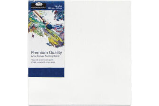 essentials(TM) Premium Canvas Board-5"X5" (Pack of 6)