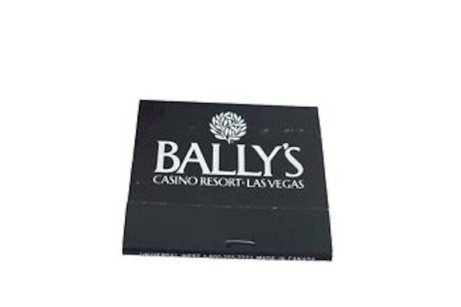 VTG Las Vegas Matchbook Bally’s Casino Resort NV Book Of Matches Unstruck